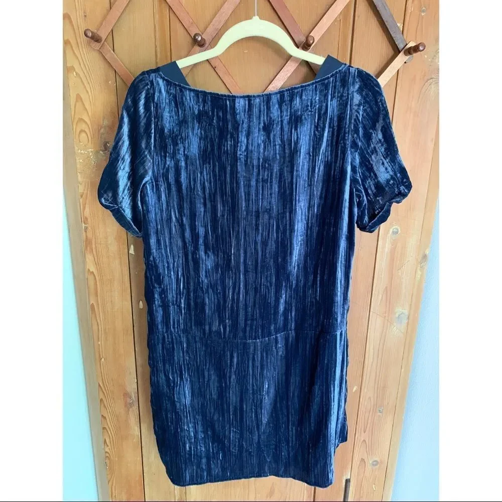 Floreat Anthropologie crushed velvet shift dress - Picture 4 of 9
